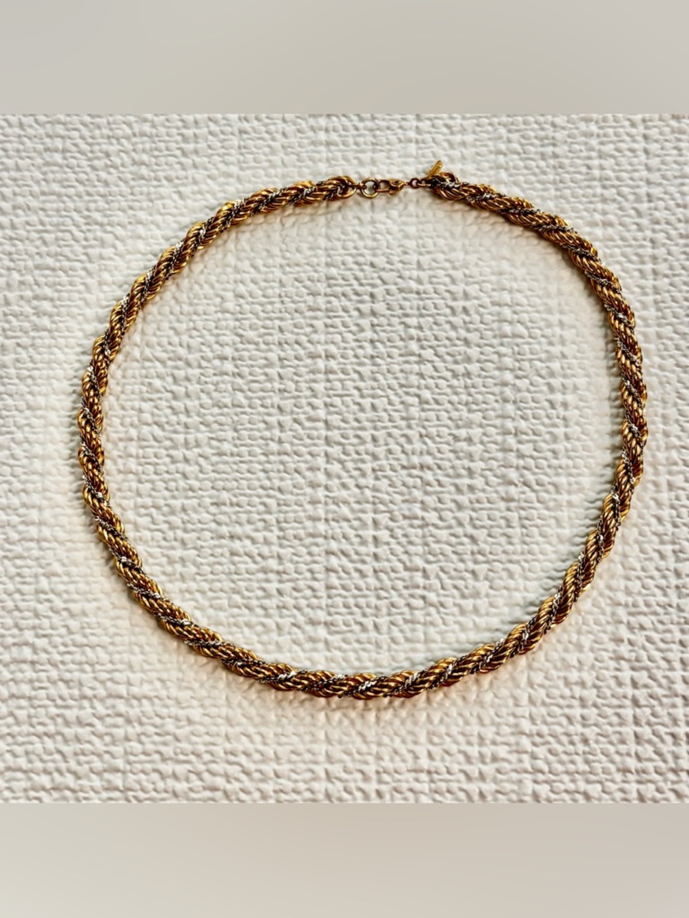 Gold-Tone Twisted Rope Necklace - Women Jewelry